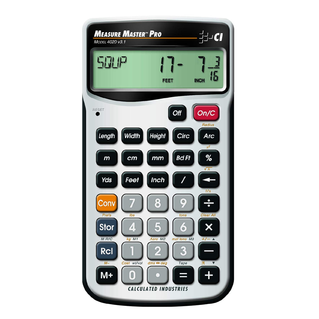 Construction Math Calculator Y58090