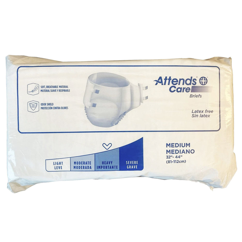 Adult Incontinence Briefs Medium Heavy Absorbency 96ct Case X38710