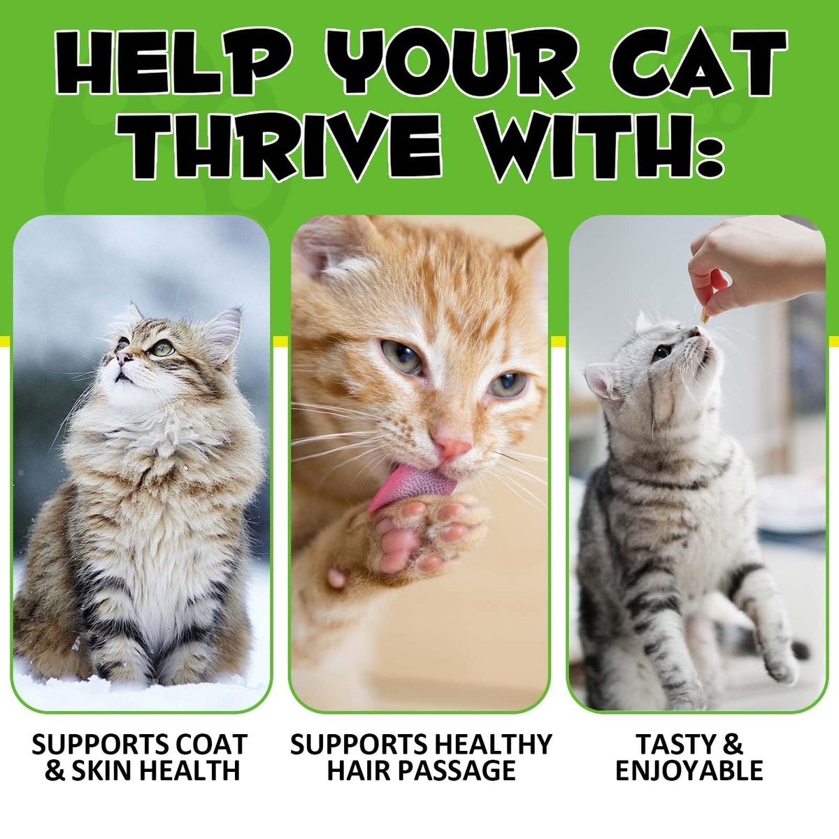 Hairball Remedy Cat Treats Chicken Flavour 100g D584