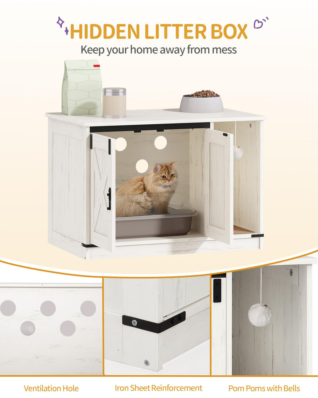 Cat Litter Box Enclosure G7254