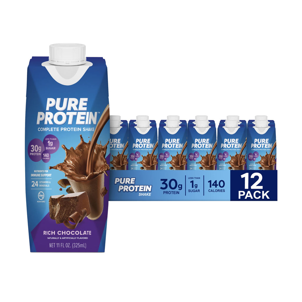 Chocolate Protein Shake & Bars, 12 Count Q874