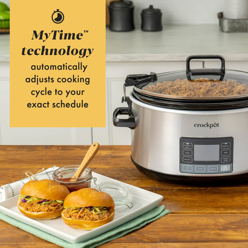 7-Quart Programmable Slow Cooker with Locking Lid V83037