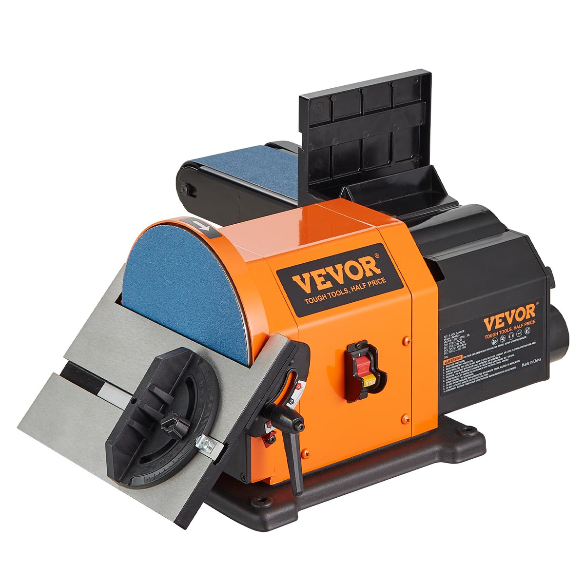 8" Disc and 4" x 36" Belt Sander with 5A Induction Motor T99753