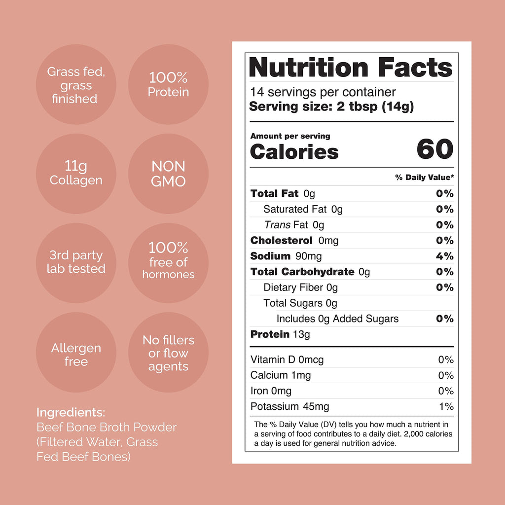 Beef Bone Broth Protein Powder M374
