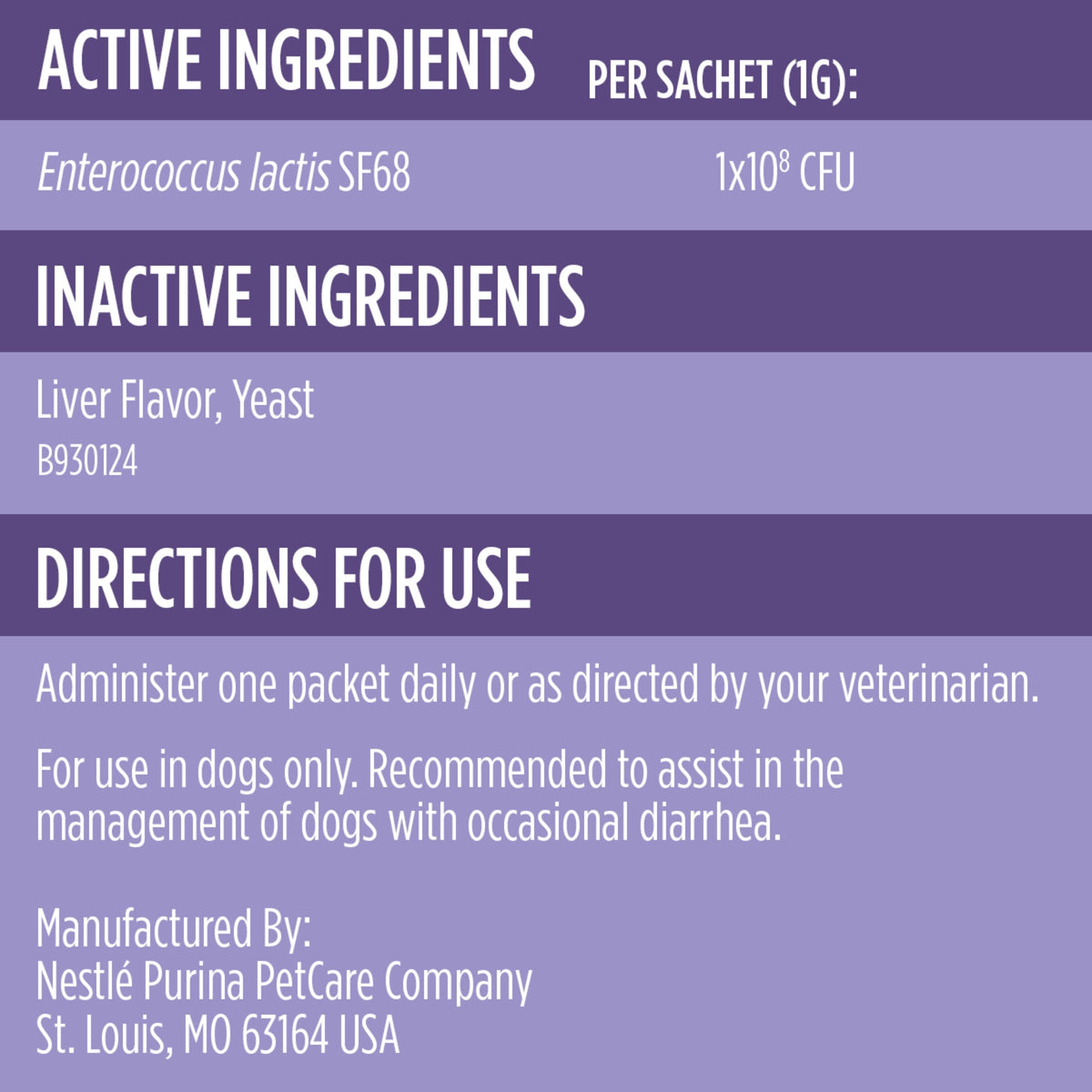 Probiotics for Dogs 30 ct. T855