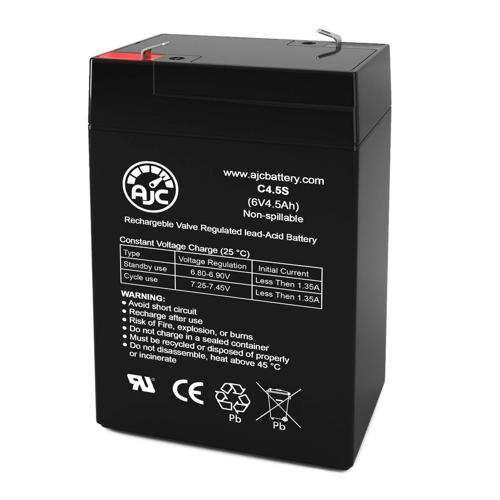6V 4.5Ah Sealed Lead Acid Battery J303