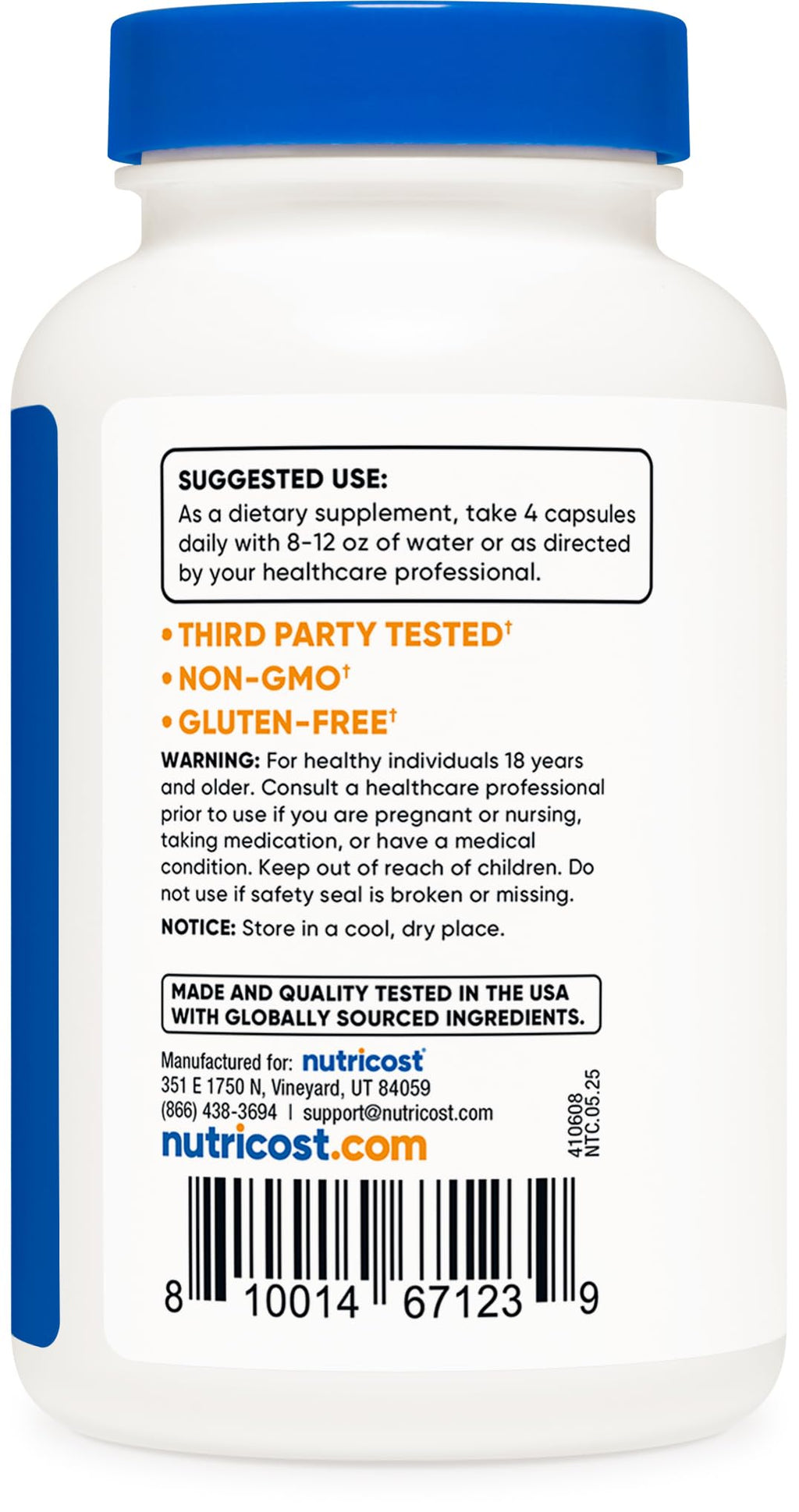 Phosphatidylserine 400mg 120 Capsules Gluten Free J5669