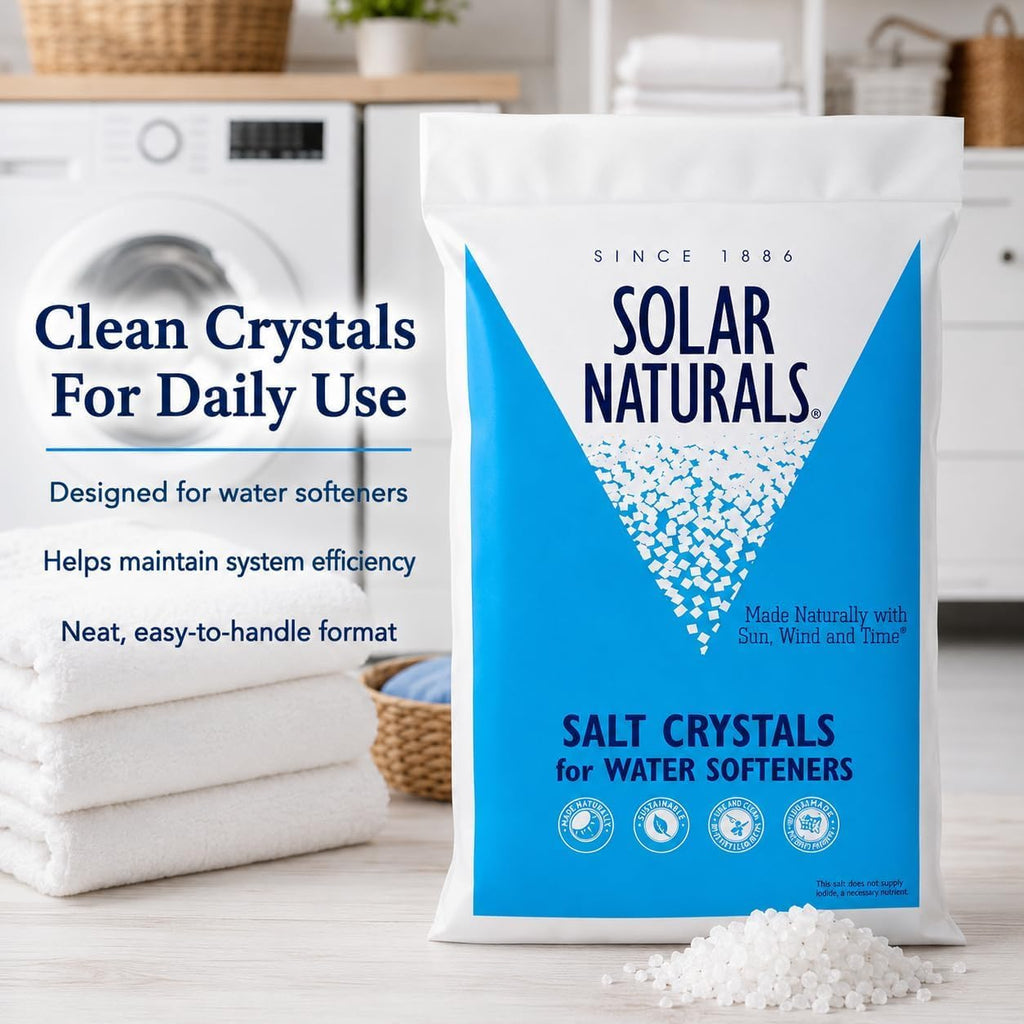 40 lb Natural Solar Salt Crystals M557030