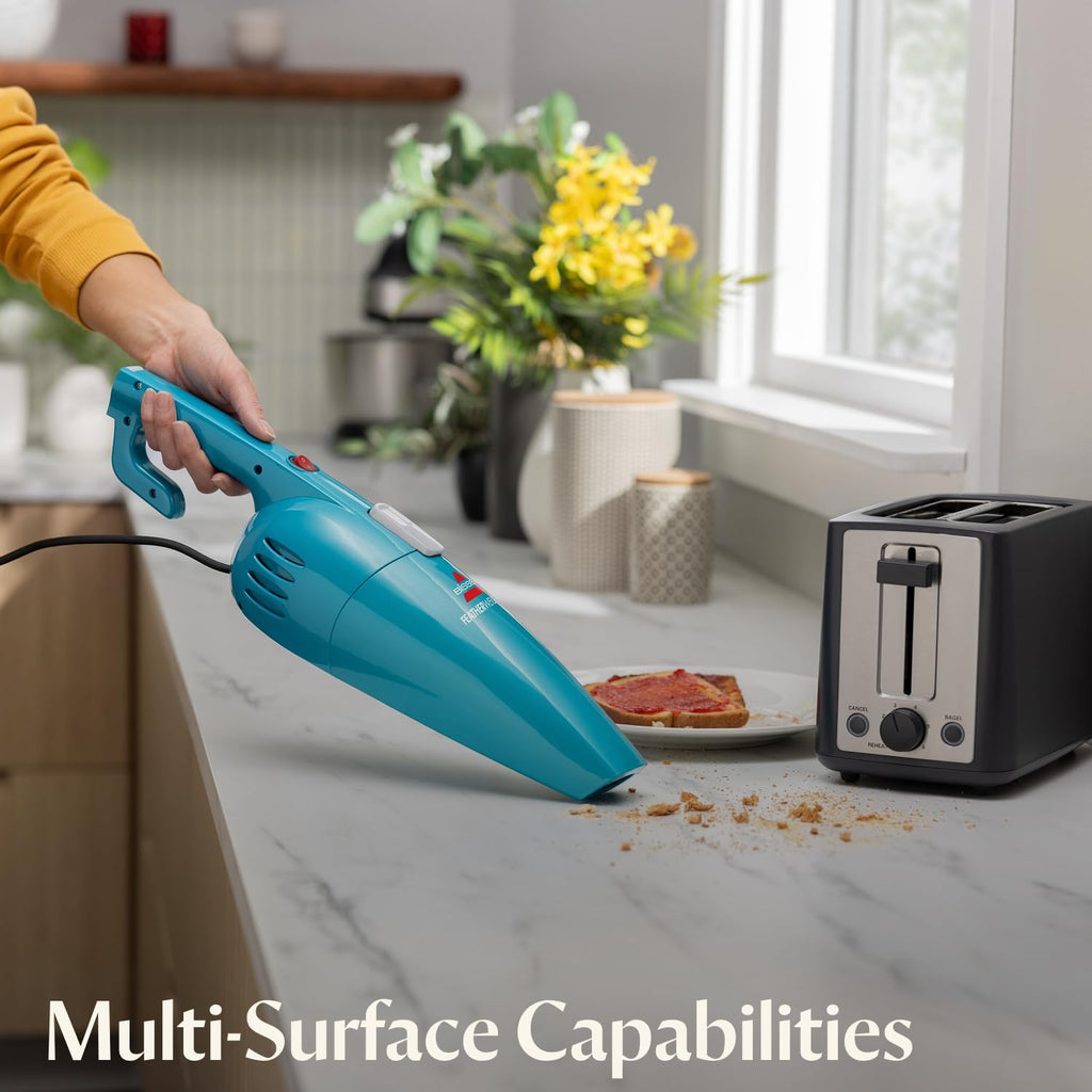 Bagless Stick Vacuum and Electric Broom with Crevice Tool Q193968
