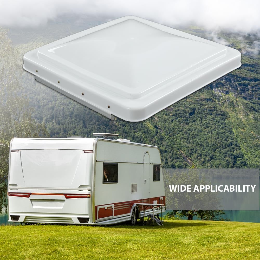 14" x 14" White Roof Vent Cover I471