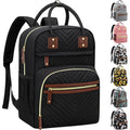 Diaper Bag Backpack with Insulated Pockets Black I42076