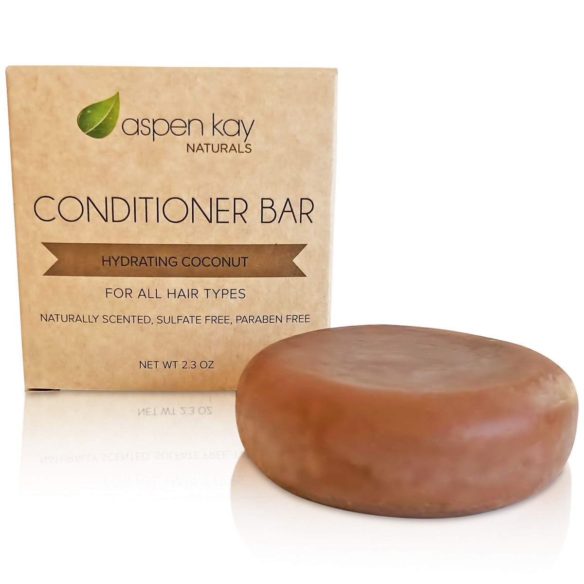 Coconut Shampoo & Conditioner Bar With Mini Soap Dish J495
