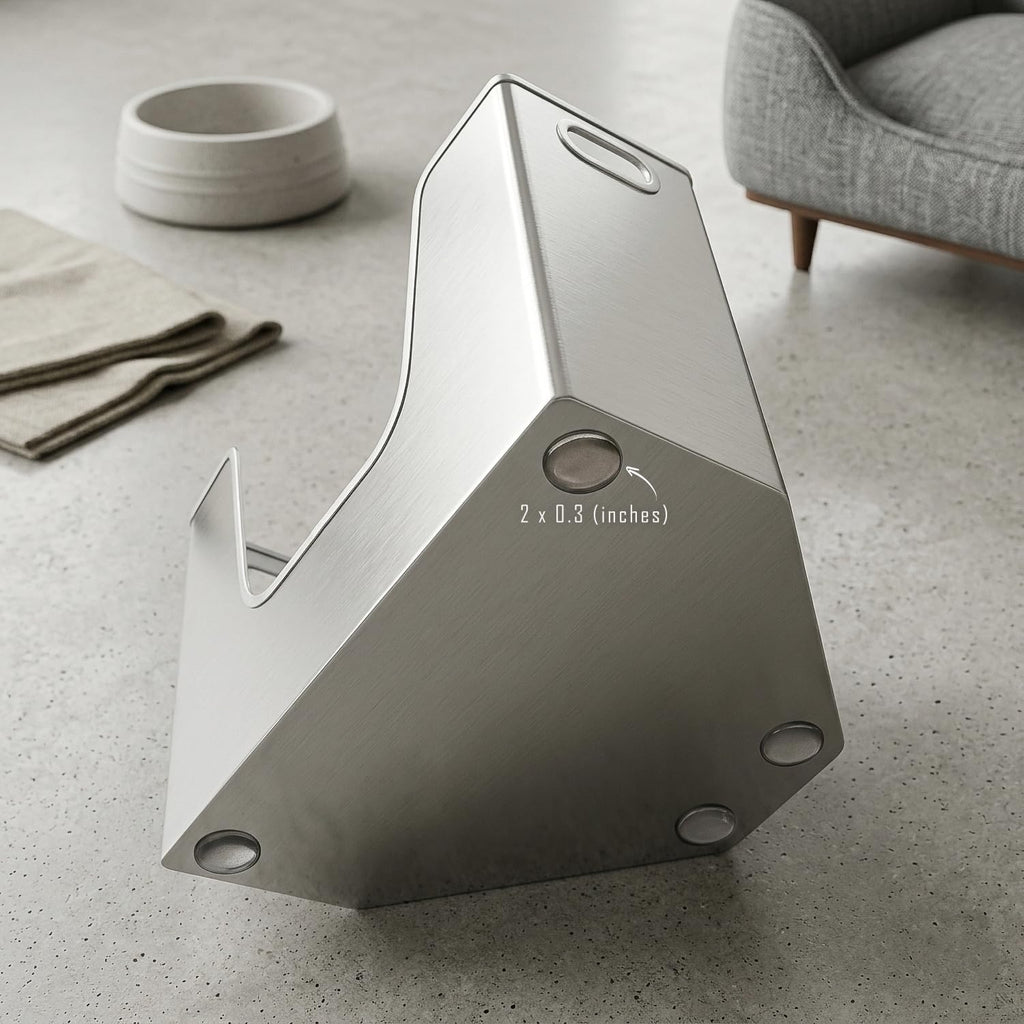 Stainless Steel Cat Litter Box W282