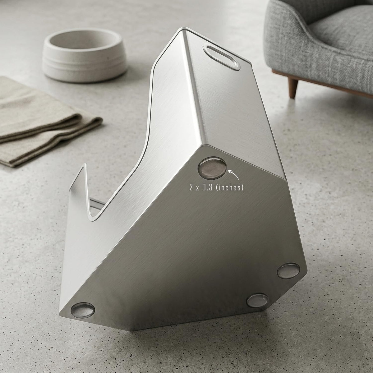 Stainless Steel Cat Litter Box W282