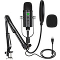 USB Condenser Microphone Kit with Boom Arm O876638