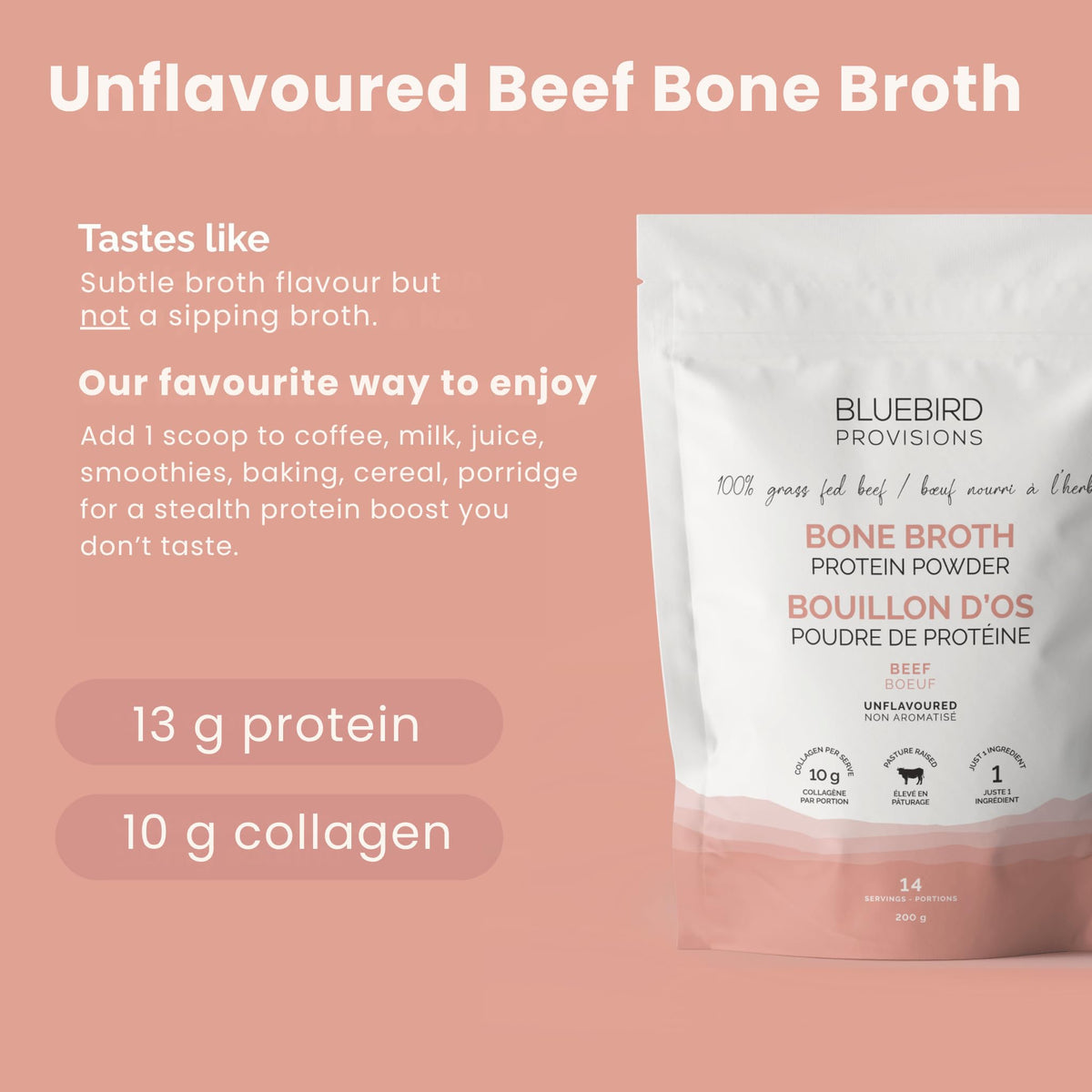 Beef Bone Broth Protein Powder M374
