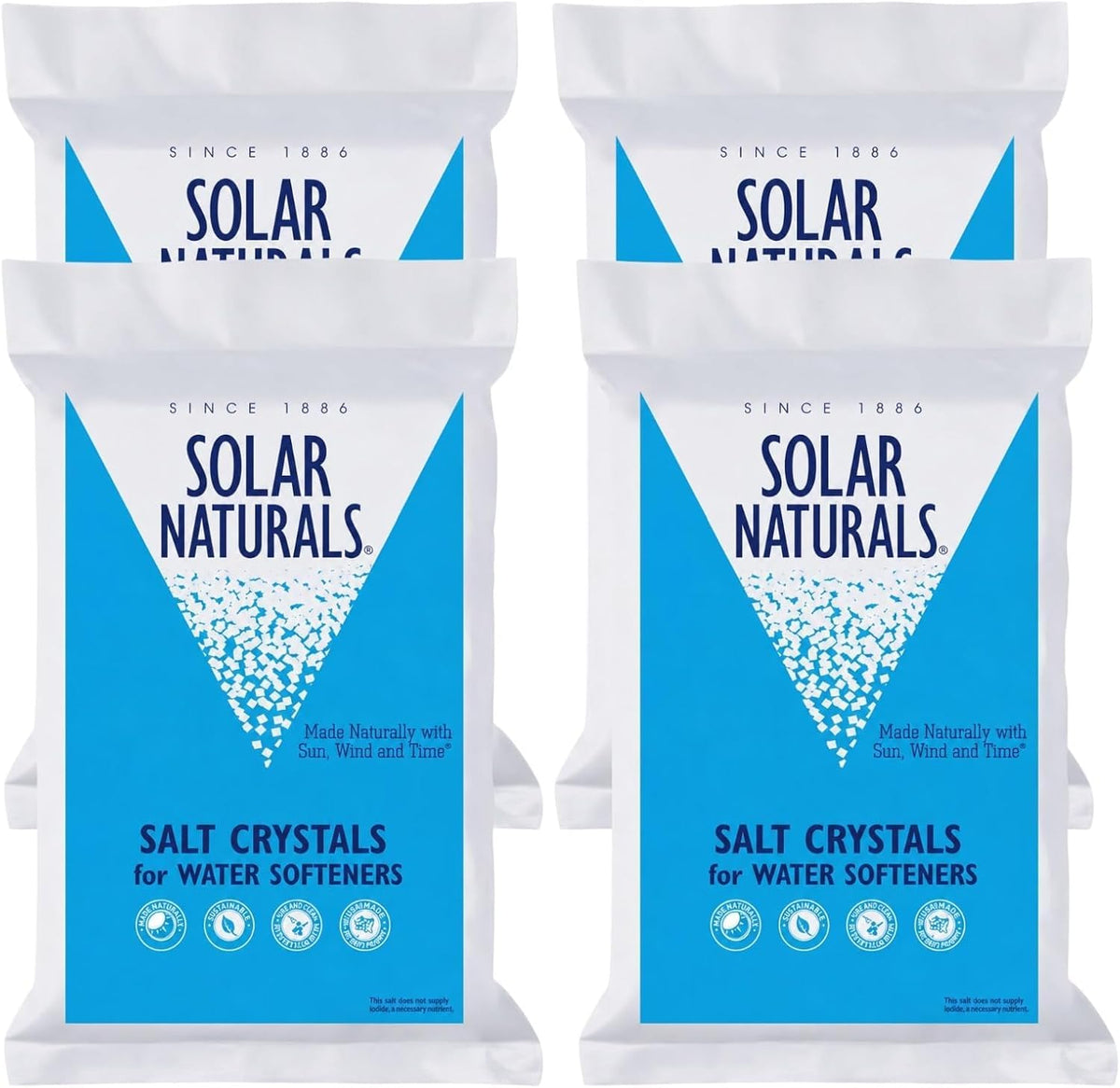 40 lb Natural Solar Salt Crystals M557030
