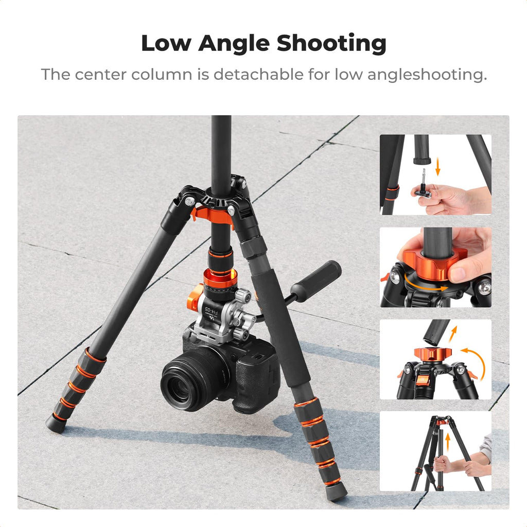 Carbon Fiber Tripod with Fluid Head M873