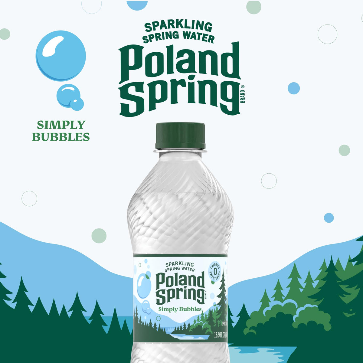 Sparkling Bottled Water 16.9 Fl Oz 8 Pack R465641