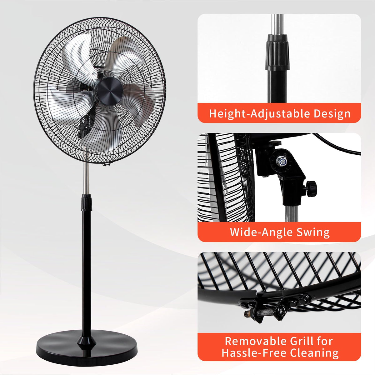 20 Inch Pedestal Fan R252