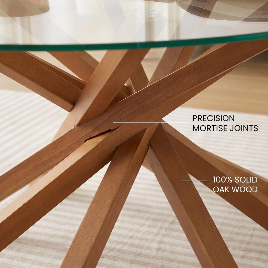 Glass Coffee Table J602