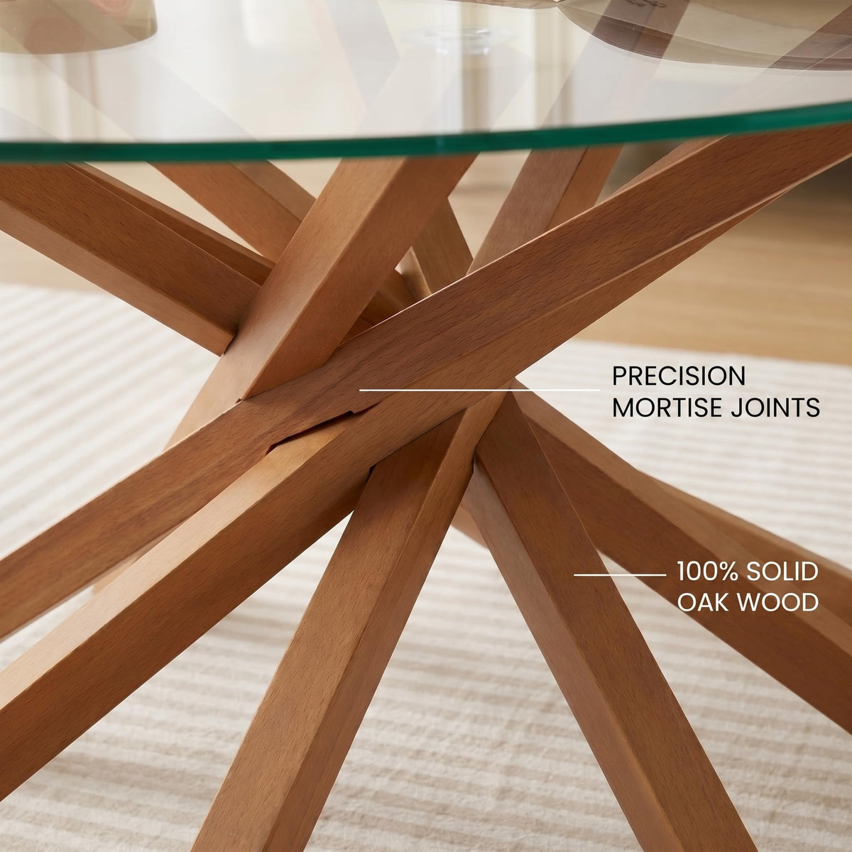 Glass Coffee Table J602