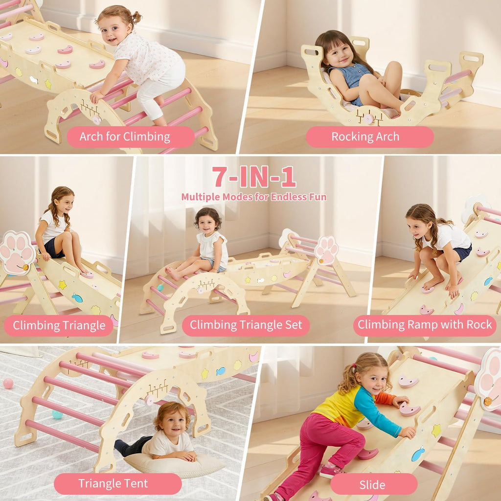 7-in-1 Triangle Climbing Set E649