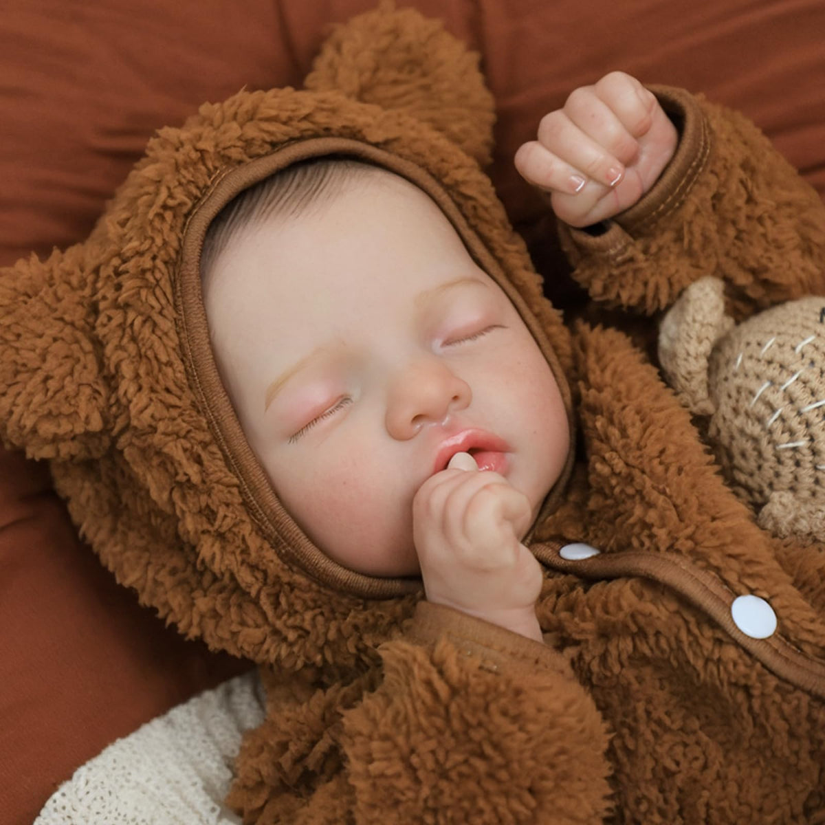20 Inch Weighted Vinyl Baby Doll J530468