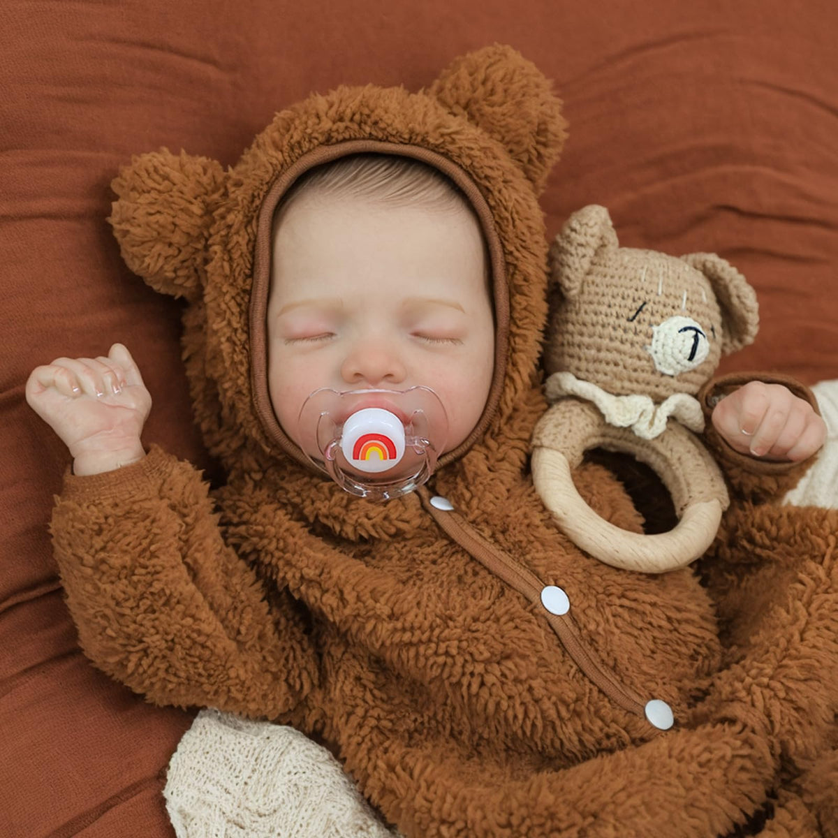 20 Inch Weighted Vinyl Baby Doll J530468
