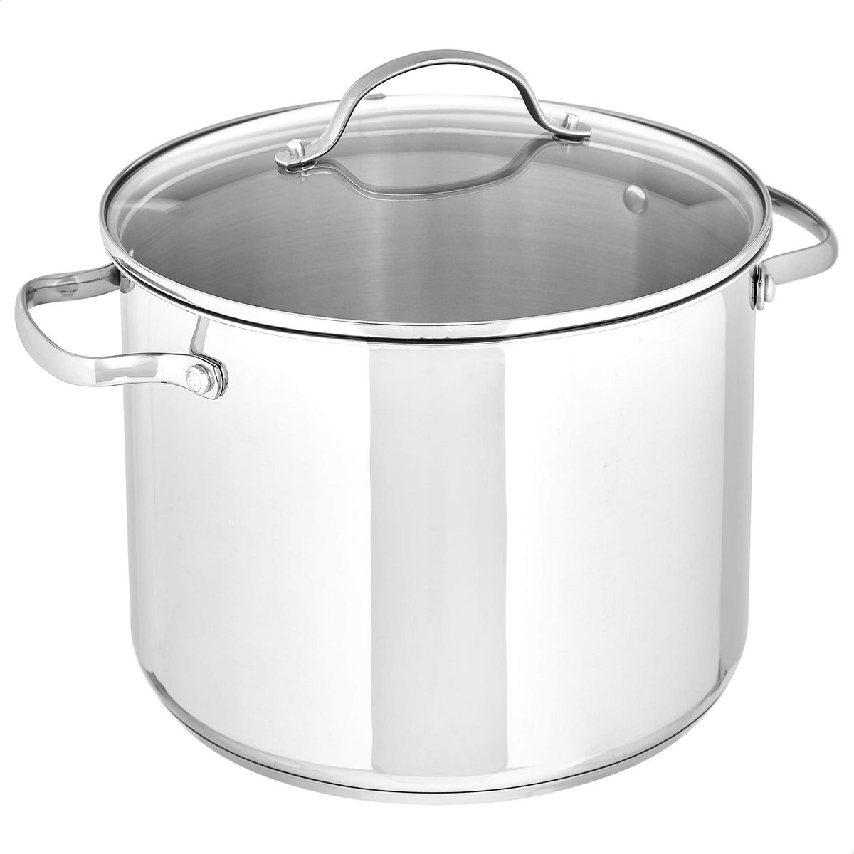 Stainless Steel 8 Quart Stock Pot with Glass Lid A970852