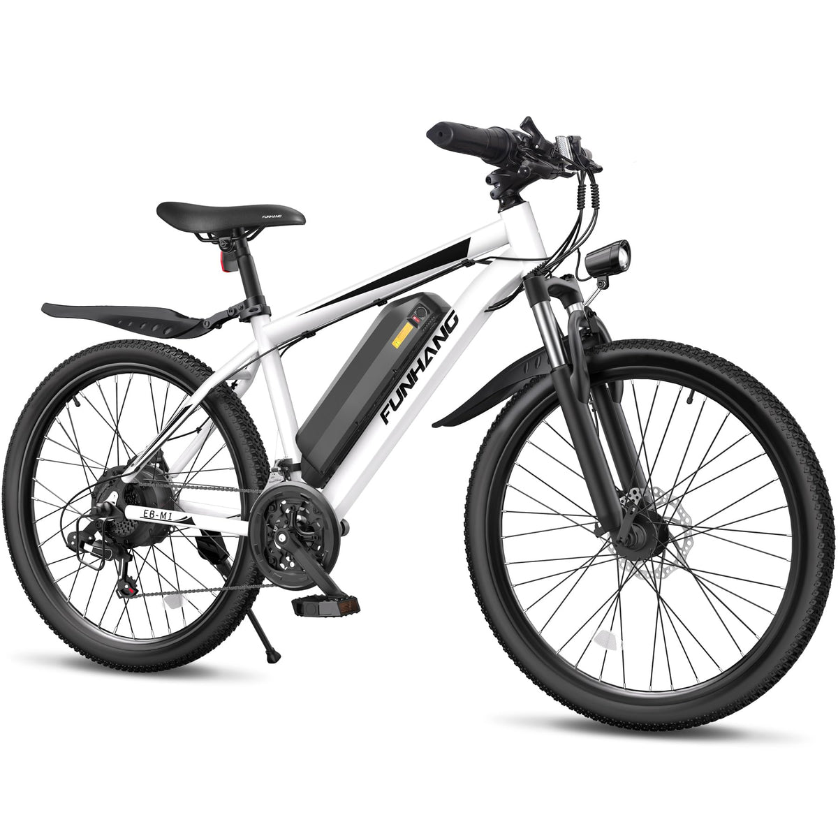 1000W 50Miles 26" Electric Mountain Bike with 48V Removable Battery W23038