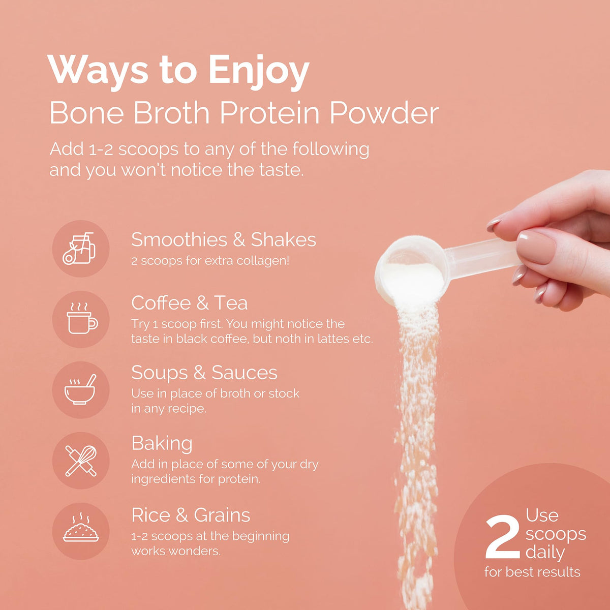 Beef Bone Broth Protein Powder M374