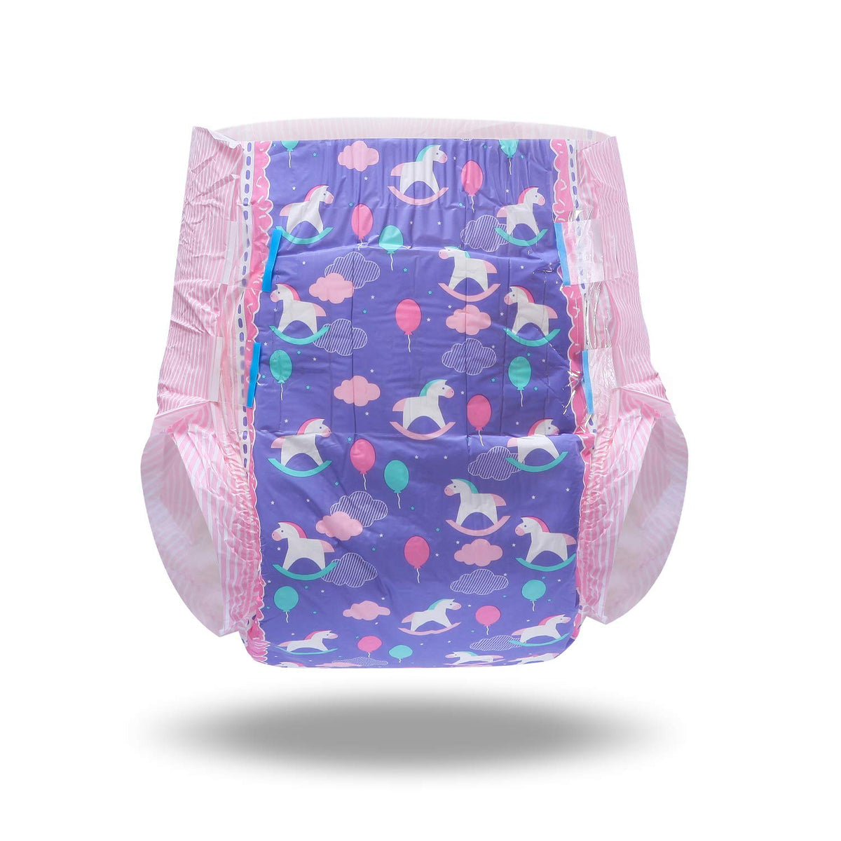 Printed Adult Brief Diapers 10 Pieces Medium A180