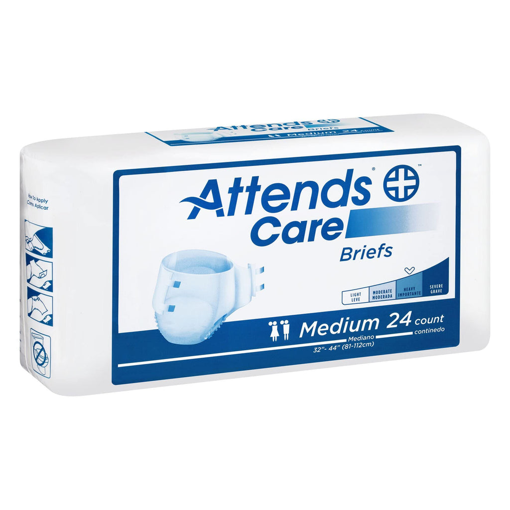 Adult Incontinence Briefs Medium Heavy Absorbency 96ct Case X38710