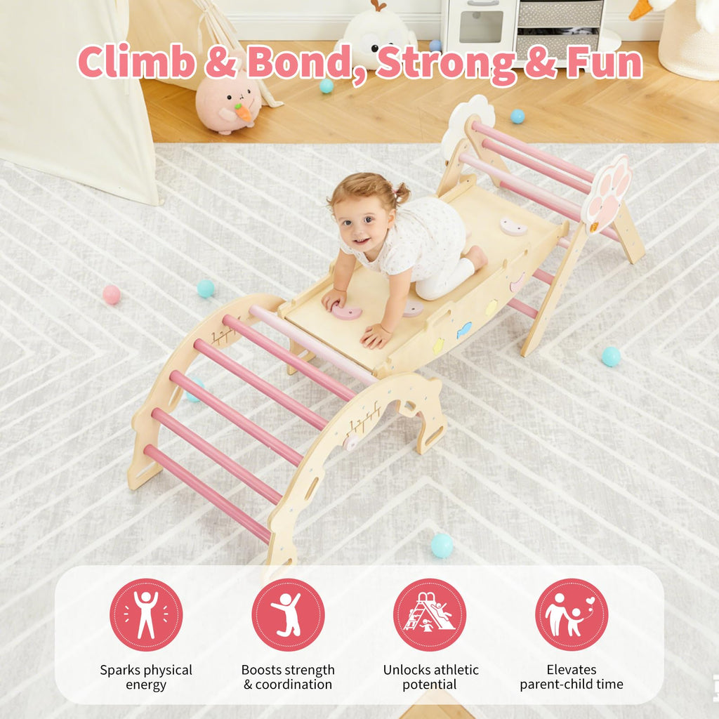 7-in-1 Triangle Climbing Set E649