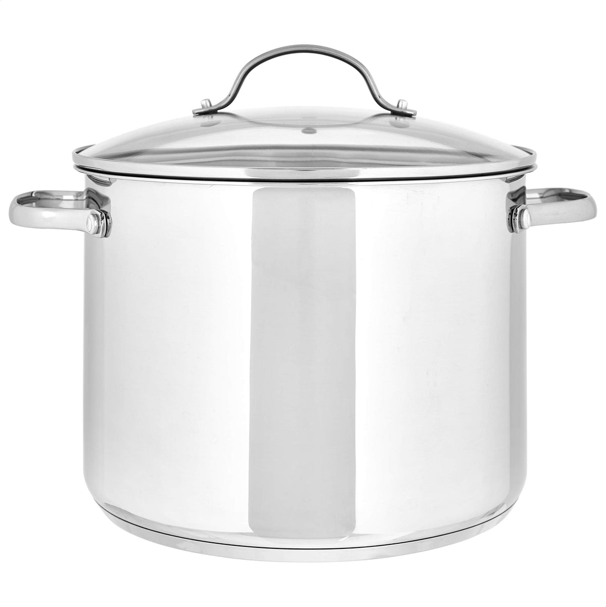 Stainless Steel 8 Quart Stock Pot with Glass Lid A970852