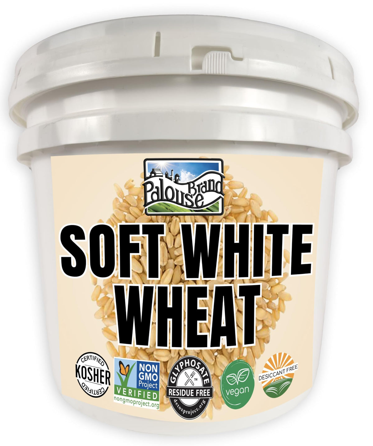 Soft White Wheat Berries 25 LBS L130
