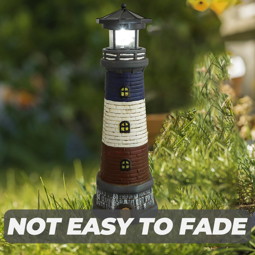 Solar Lighthouse Outdoor Statue E280