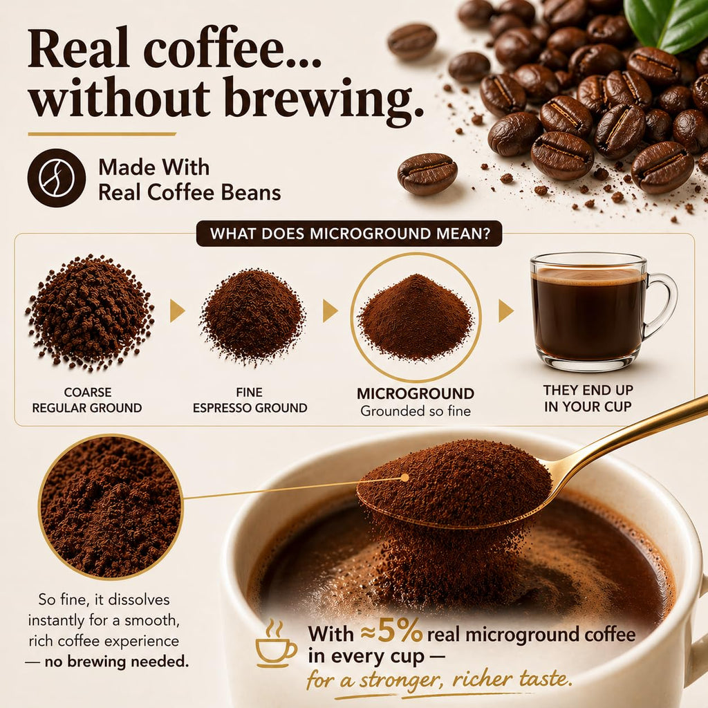 Dark Roast Instant Coffee Packets X1633
