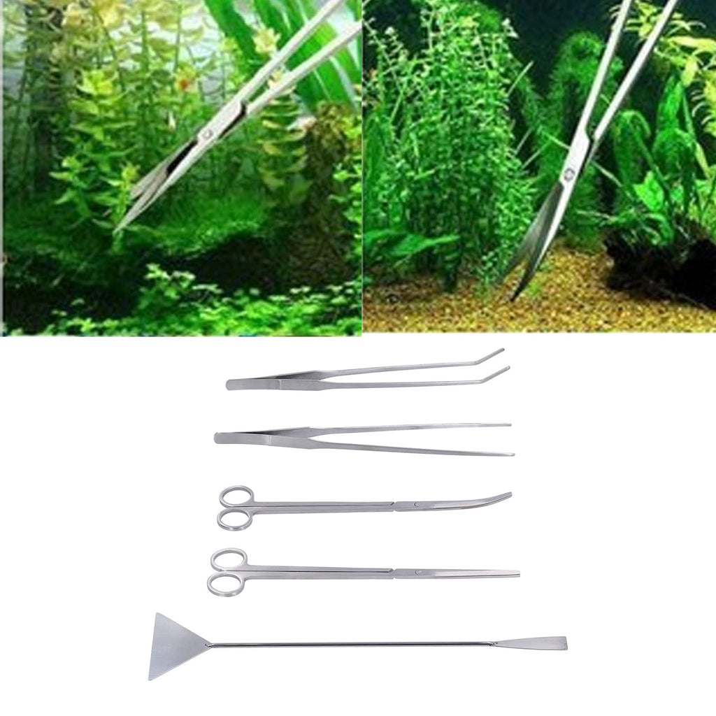 5-in-1 Stainless Steel Aquarium Maintenance Kit G62689