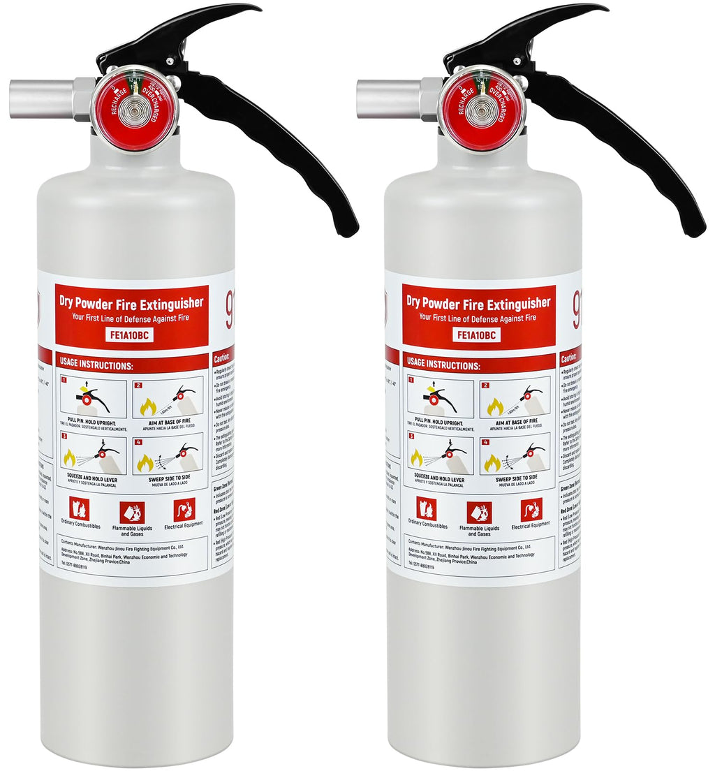 2 Pack 2.5lb ABC Fire Extinguishers L30464