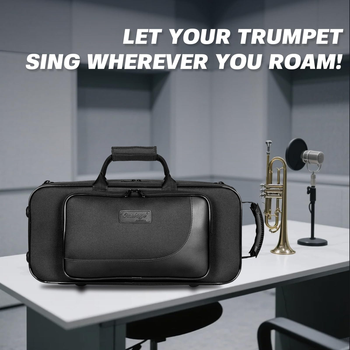 Trumpet Case with Backpack Straps U20296