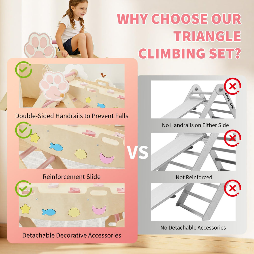 7-in-1 Triangle Climbing Set E649