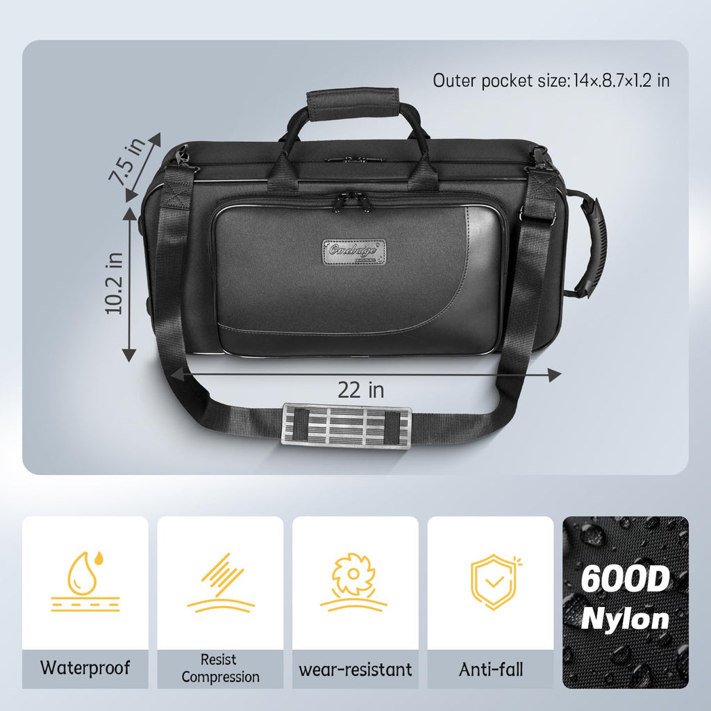 Trumpet Case with Backpack Straps U20296