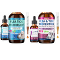 Natural Oral Flea and Tick Drops with Multivitamin for Pets N294341