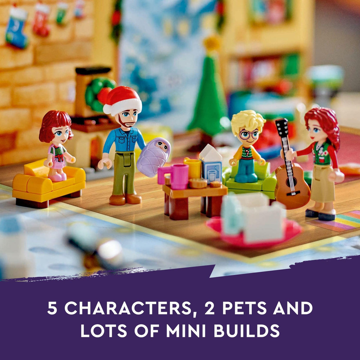 Advent Calendar with 5 Minifigures S7813
