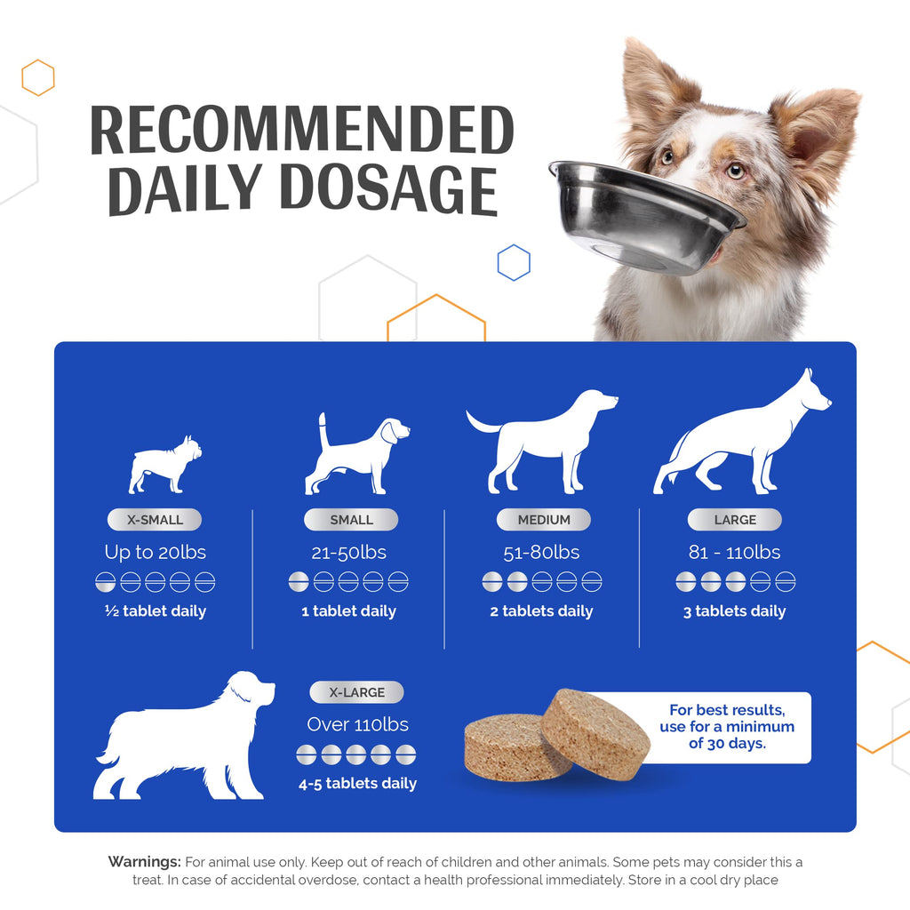 60 Chewable Tablets Joint Nutrition for Dogs B447656