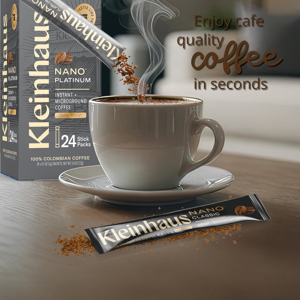 Dark Roast Instant Coffee Packets X1633