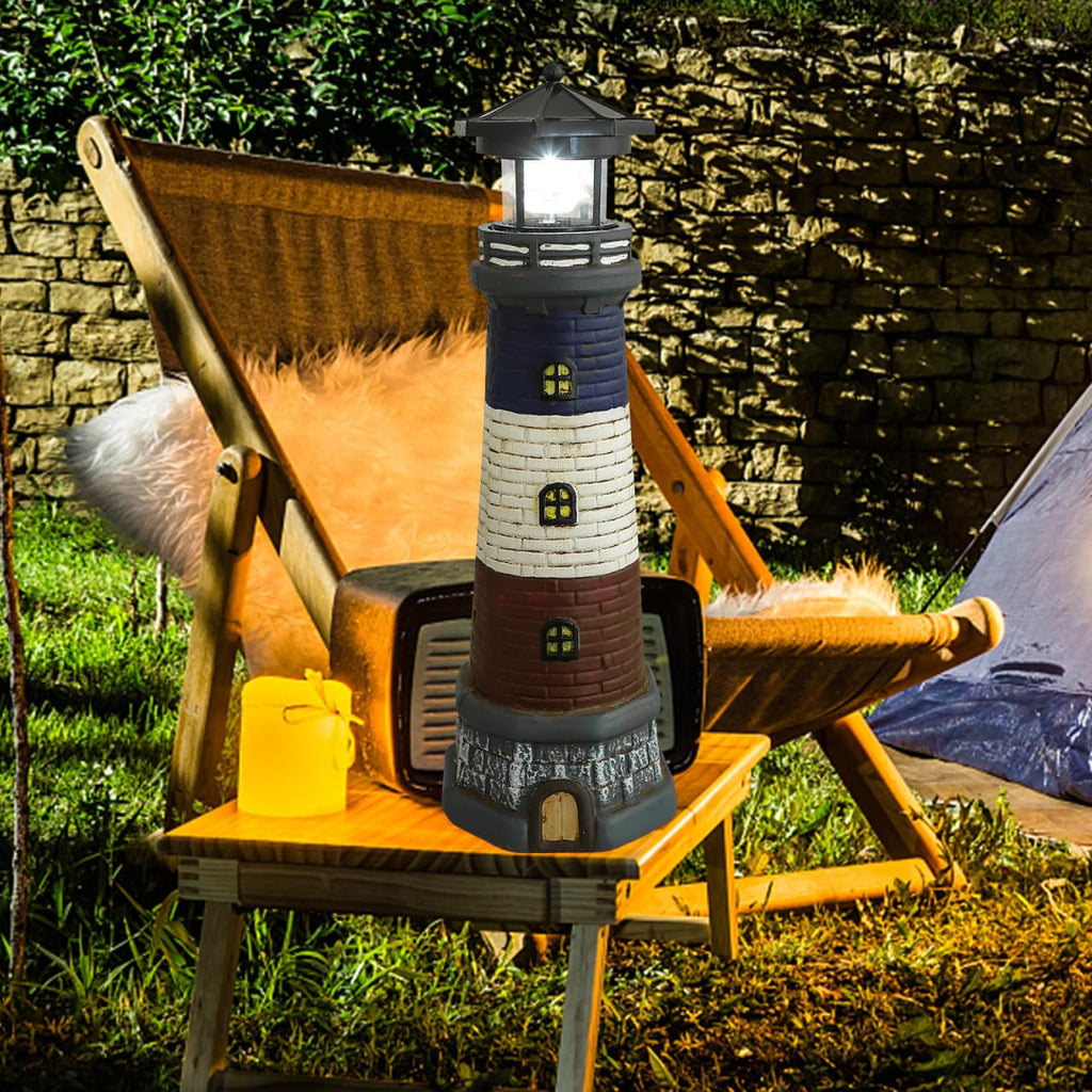 Solar Lighthouse Outdoor Statue E280