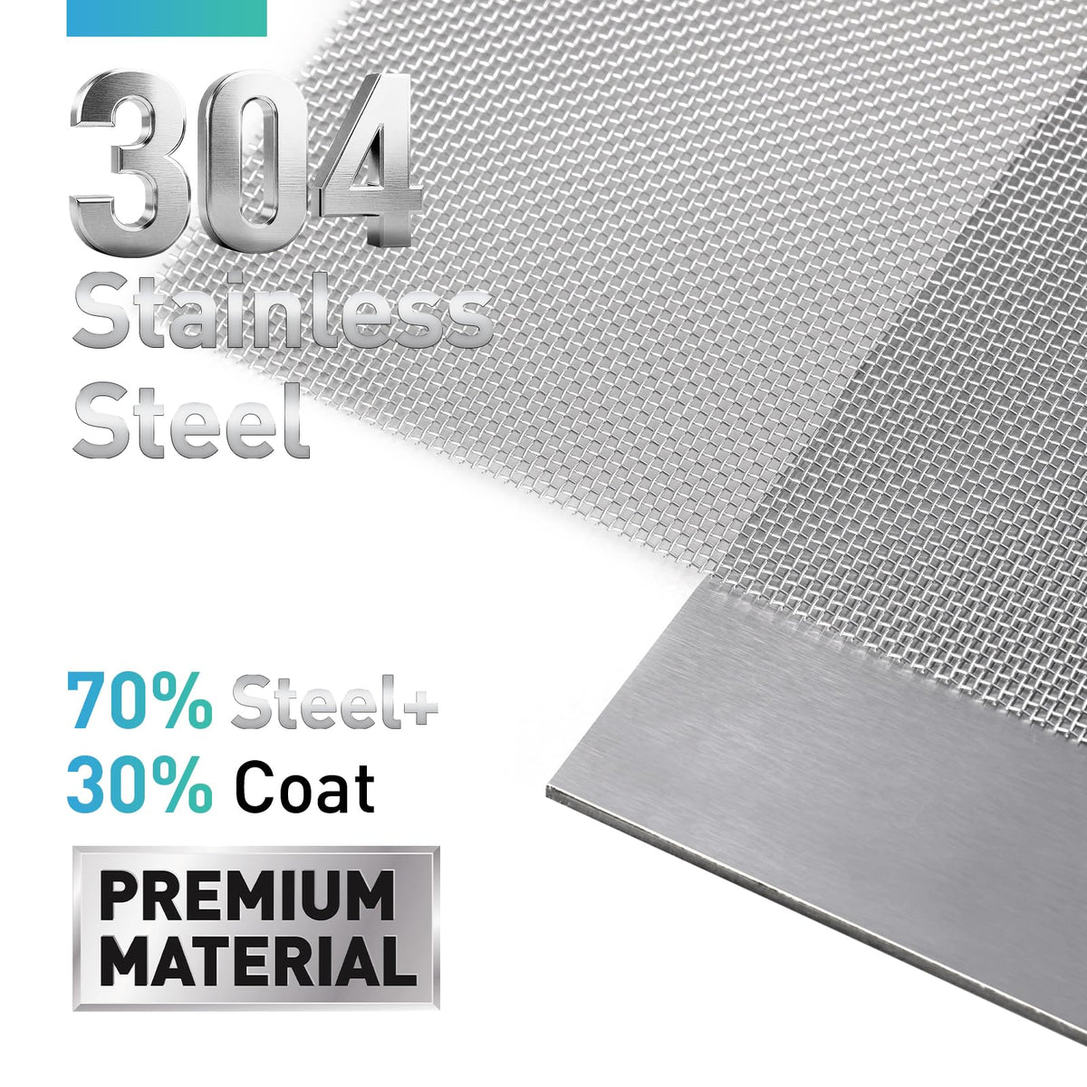 304 Stainless Steel Mesh Window Screen Roll H9765